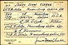 Draft Card - Clarke, James I Draft Card - Clarke, James I
