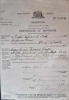 Marriage Cert - Bryde, Harry - Fielding, Dora