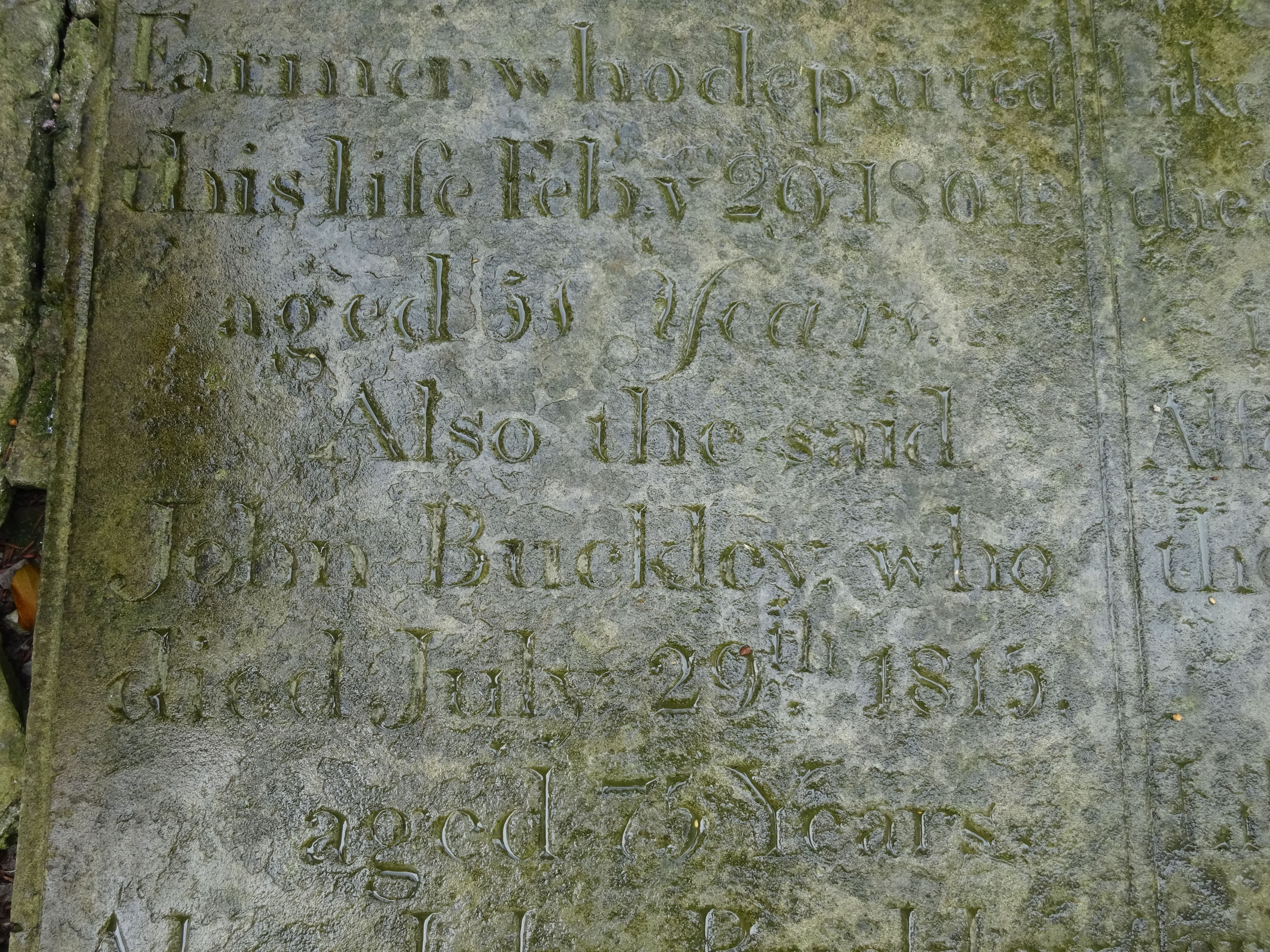 Headstone - Buckley, John & Elizabeth nee Shawcross - DSC00485-RS